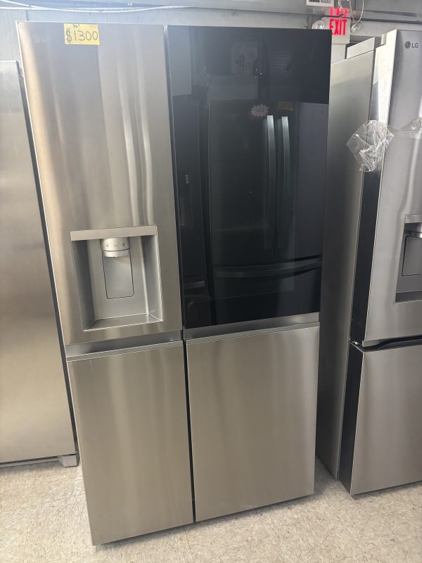 NEW scratch & dent LG 27 Cu. Ft. Side-by-Side InstaView Refrigerator LRSOS2706S - Image 2