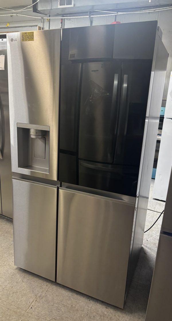 NEW scratch & dent LG 27 Cu. Ft. Side-by-Side InstaView Refrigerator LRSOS2706S