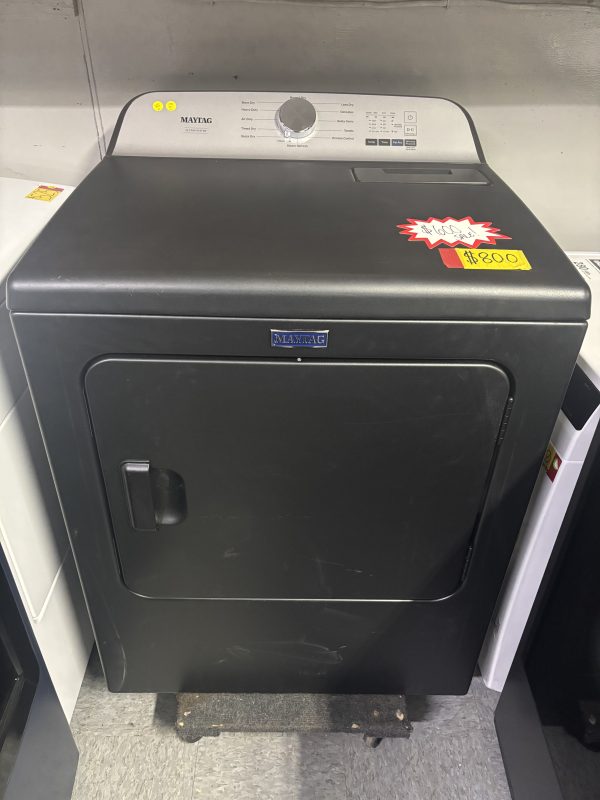 NEW scratch & dent Maytag Pet Pro 7 cu. ft. Electric Dryer MED6500MBK0