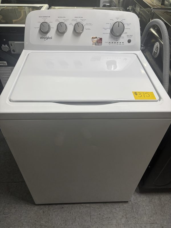 Whirlpool 3.9 cu. ft. Top Load Washer WTW4855HW3